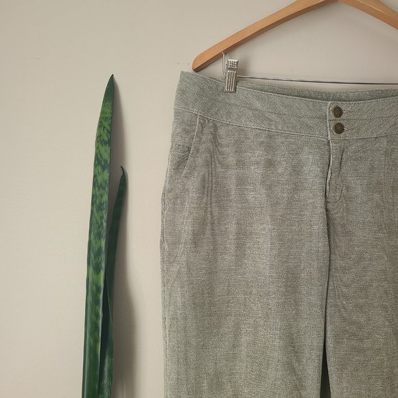 WOOLRICH | Beige Corduroy Bootcut Pants – Women’s Size 14 - Picture 4 of 7